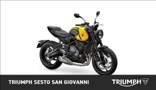 TRIUMPH Trident 660 Cosmic Yellow / Sapphire Black Abs
