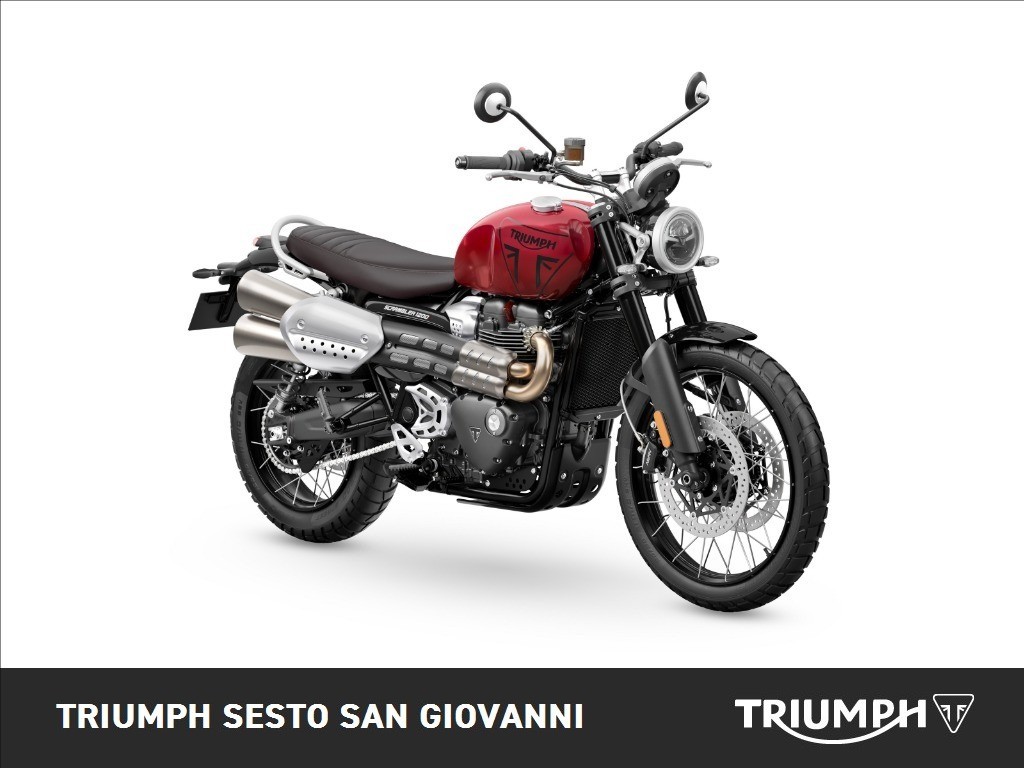 TRIUMPH Scrambler 1200 X Carnival Red Abs